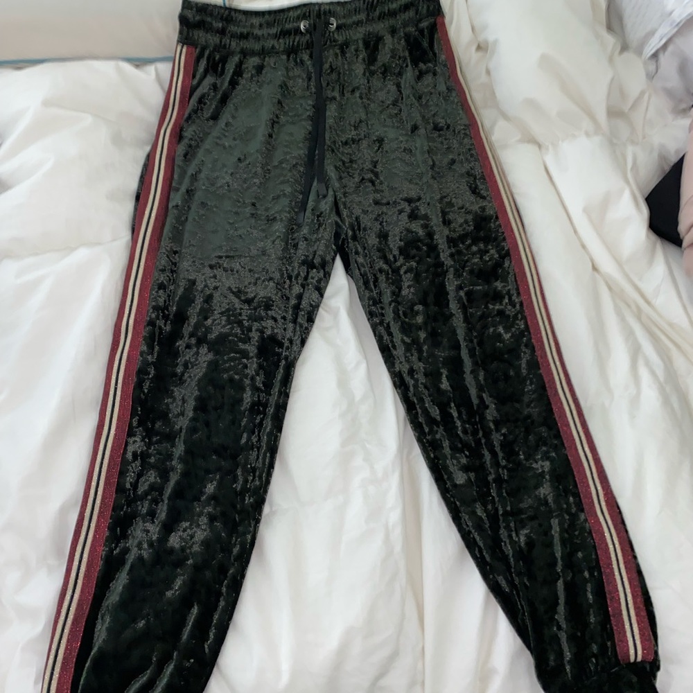 ZARA velvet pants